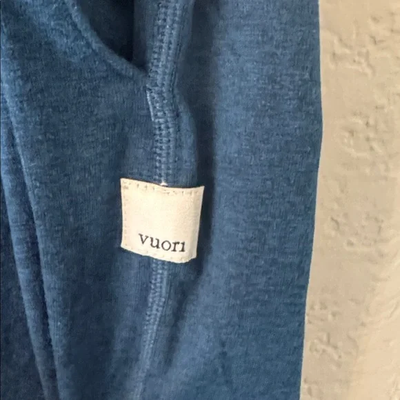 Vuori Blue Joggers with White Accent - Picture 2 of 2